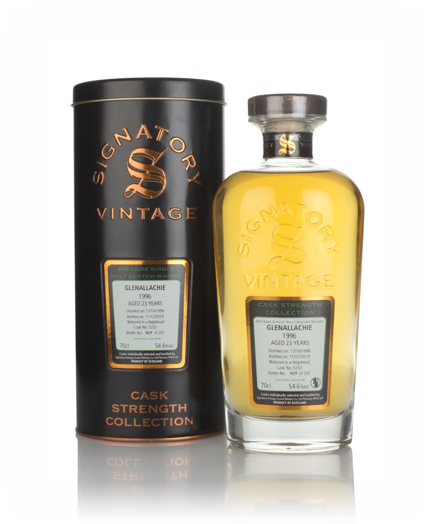 Glenallachie 23 Year Old 1996 (cask 5252) - Cask Strength Collection (Signatory) 70cl product image