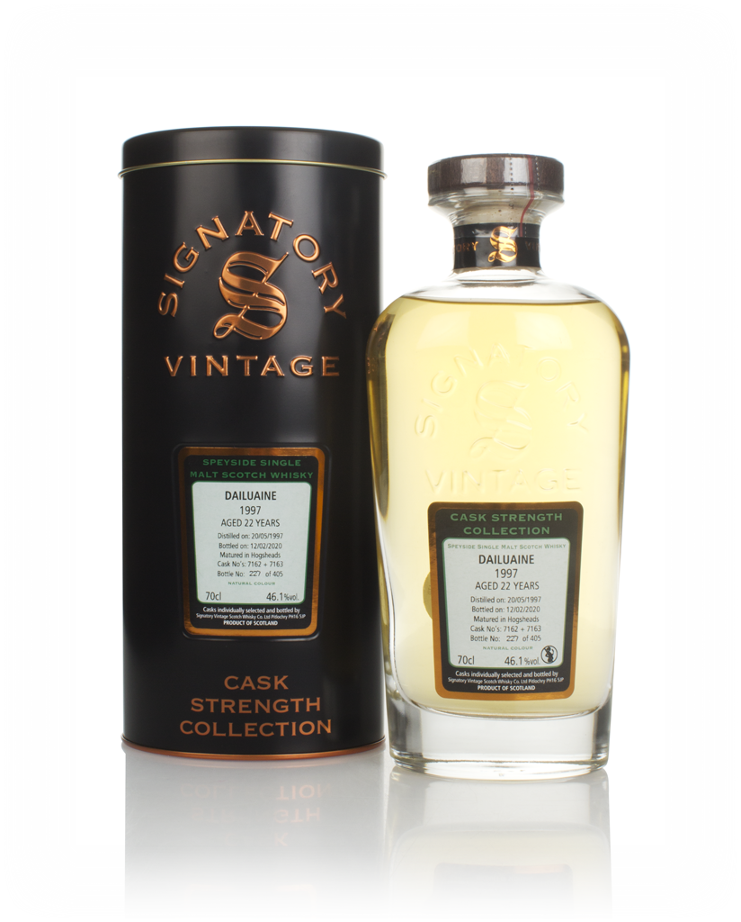 Dailuaine 22 Year Old 1997 (casks 7162 & 7163) - Cask Strength Collection (Signatory) 70cl product image