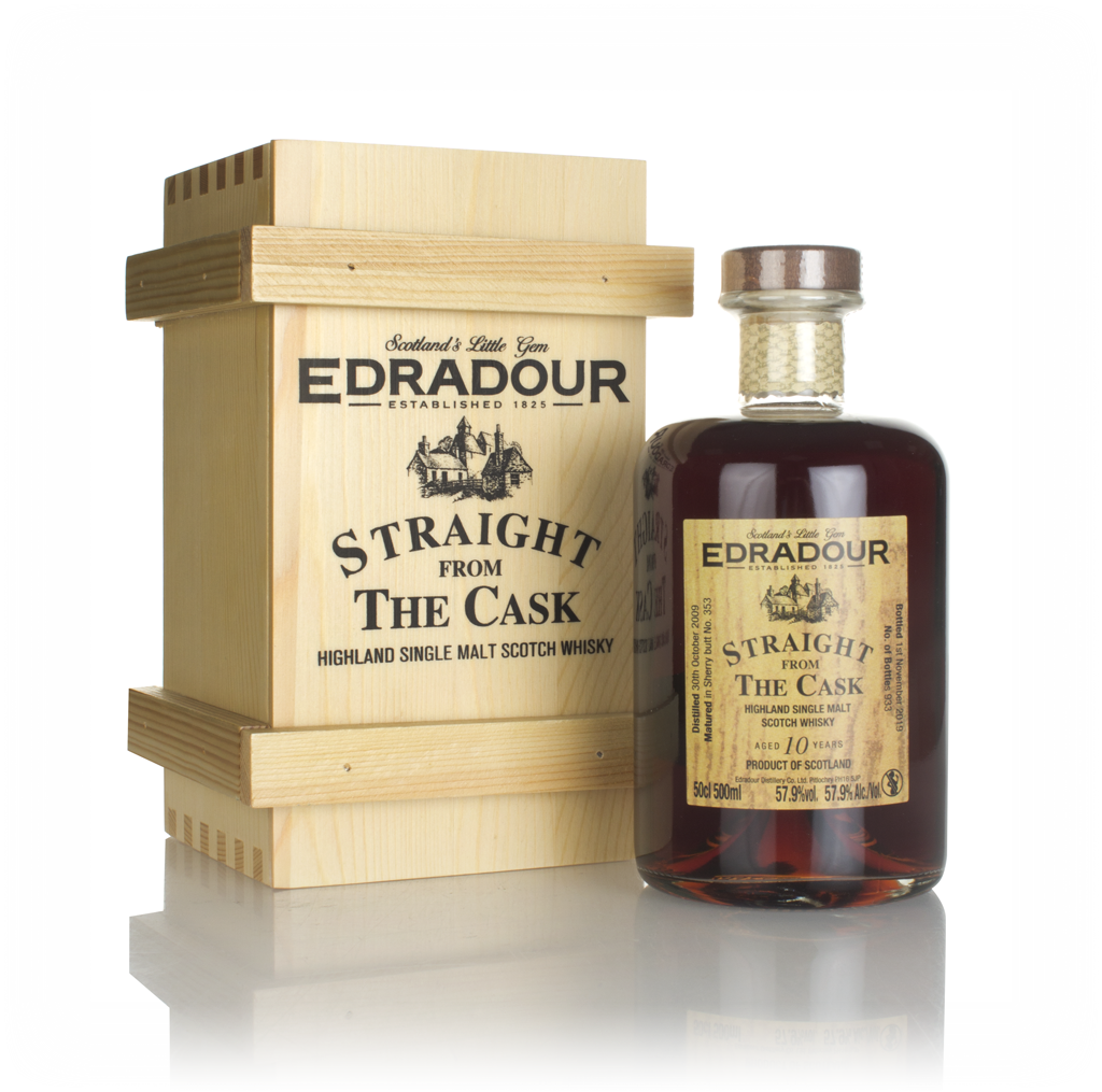 Edradour 10 Year Old 2009 (cask 353) - Straight From The Cask 50cl product image