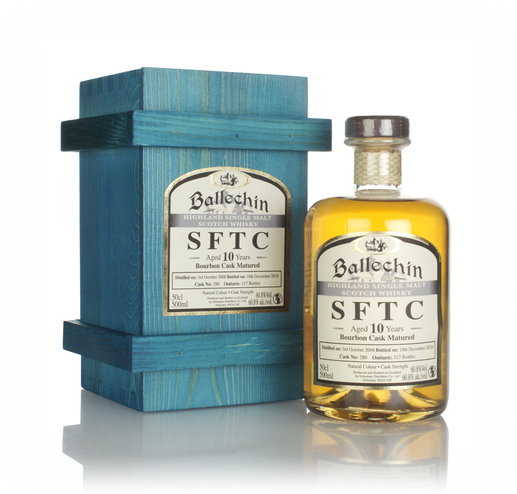 Ballechin 10 Year Old 2008 (cask 280) - Straight From The Cask 50cl product image