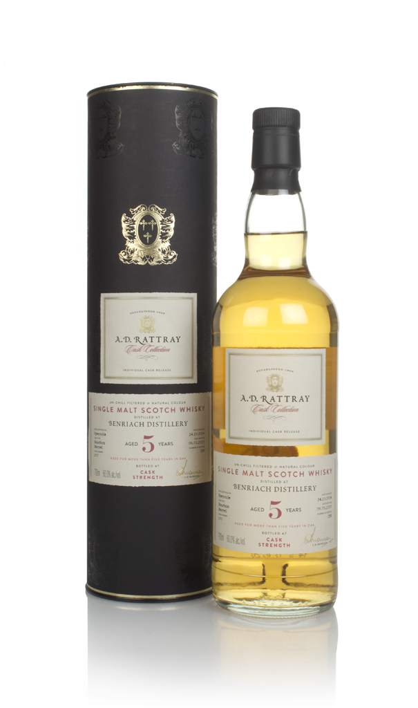 Benriach 5 Year Old 2014 (cask 100) - Cask Collection (A.D. Rattray) 70cl product image