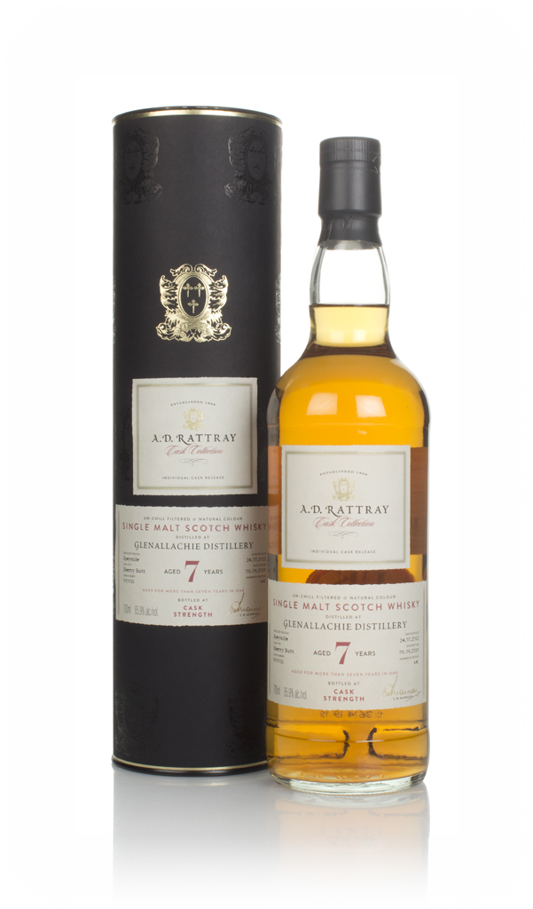 GlenAllachie 7 Year Old 2012 (cask 900021) - Cask Collection (A.D. Rattray) 70cl product image