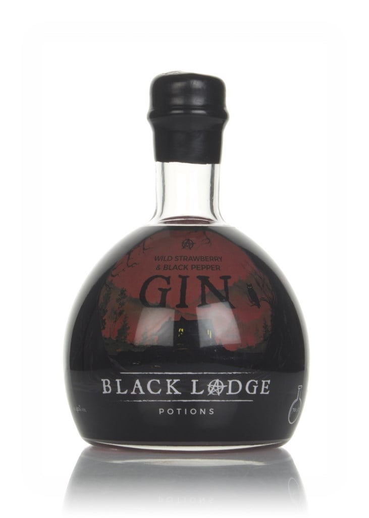 Black Lodge Wild Strawberry & Black Pepper Gin 70cl product image