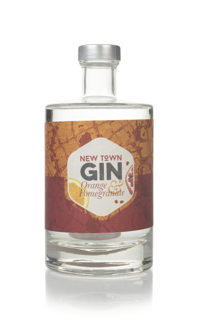 New Town Gin Orange & Pomegranate 50cl product image