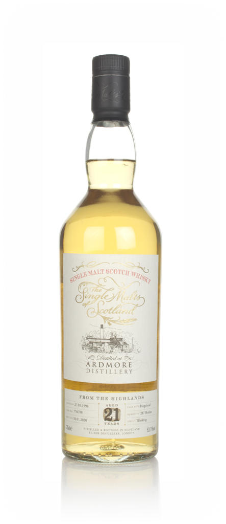 Ardmore 21 Year Old 1998 (cask 750788) - The Single Malts of Scotland 70cl product image