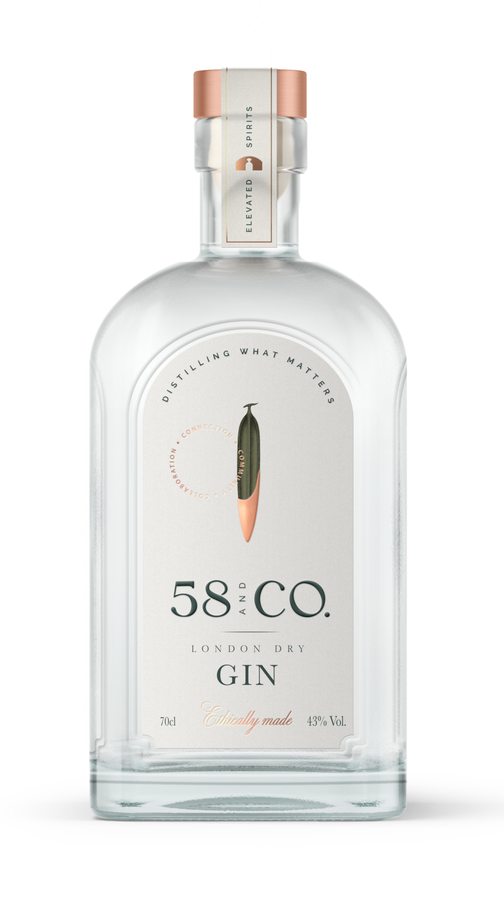 58 and Co Gin London Dry 70cl product image