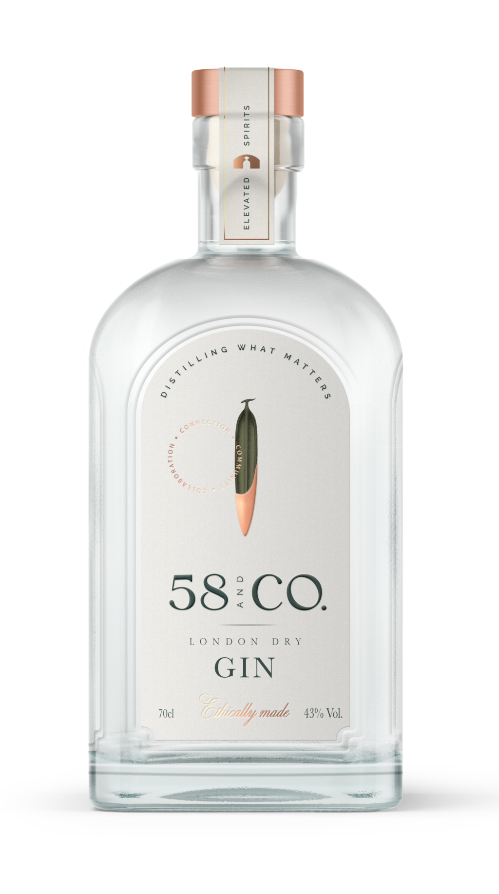 58 and Co Gin London Dry 70cl product image