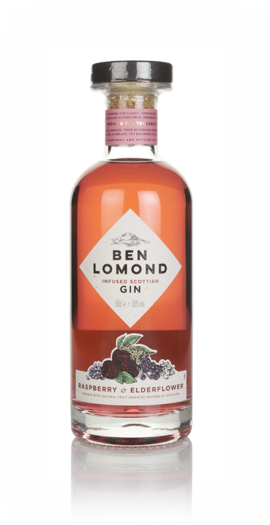 Ben Lomond Raspberry & Elderflower Gin 70cl product image