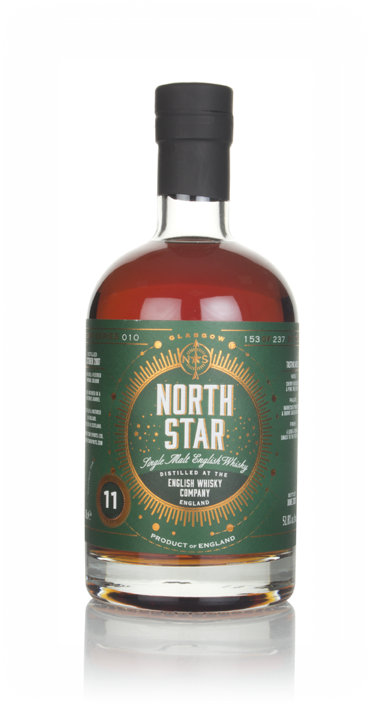 English Whisky Company 11 Year Old 2007 - North Star Spirits 70cl product image