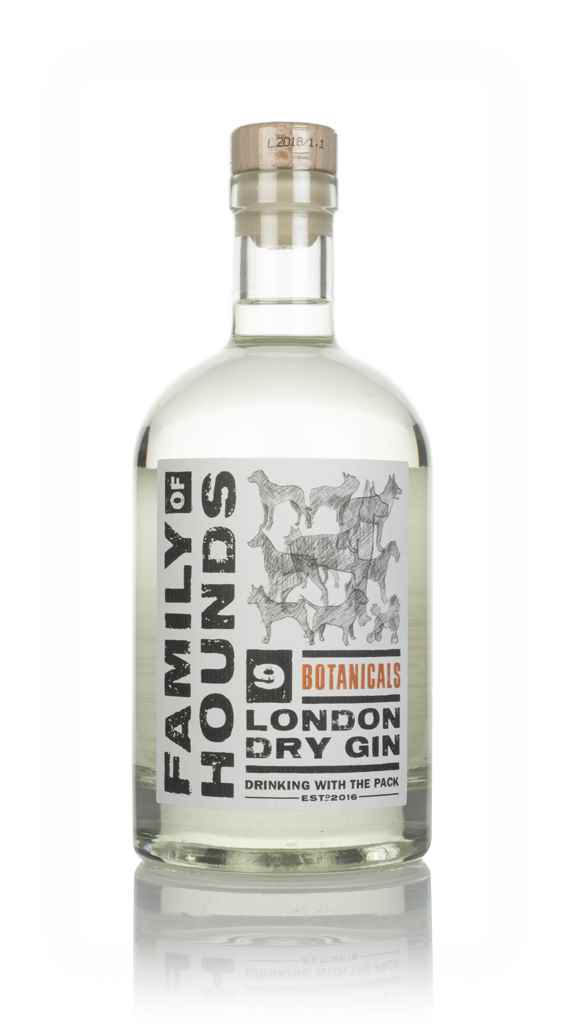 Family of Hounds 9 Botanicals London Dry Gin 70cl product image