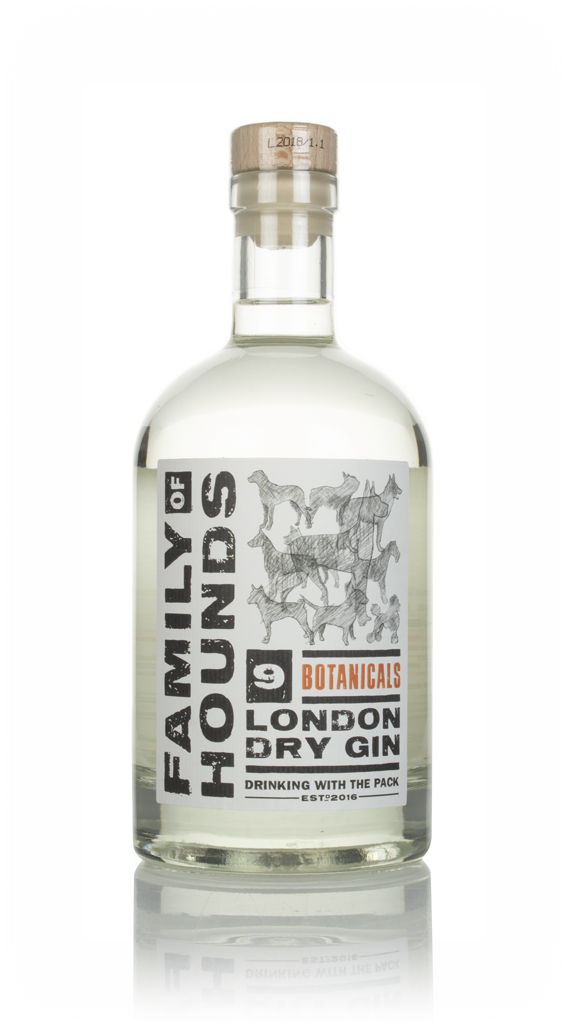 Family of Hounds 9 Botanicals London Dry Gin 70cl product image