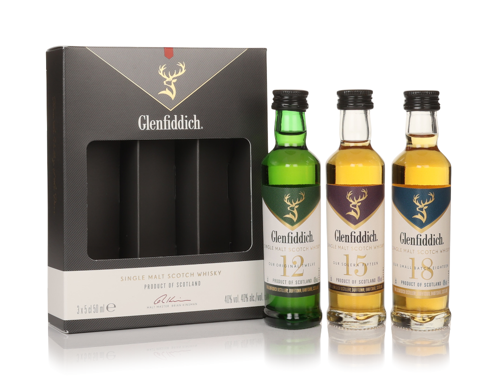 Glenfiddich Triple Pack (3 x 50ml) 15cl product image