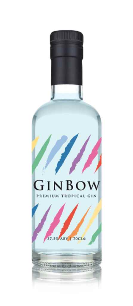 Ginbow Premium Tropical Gin 70cl product image