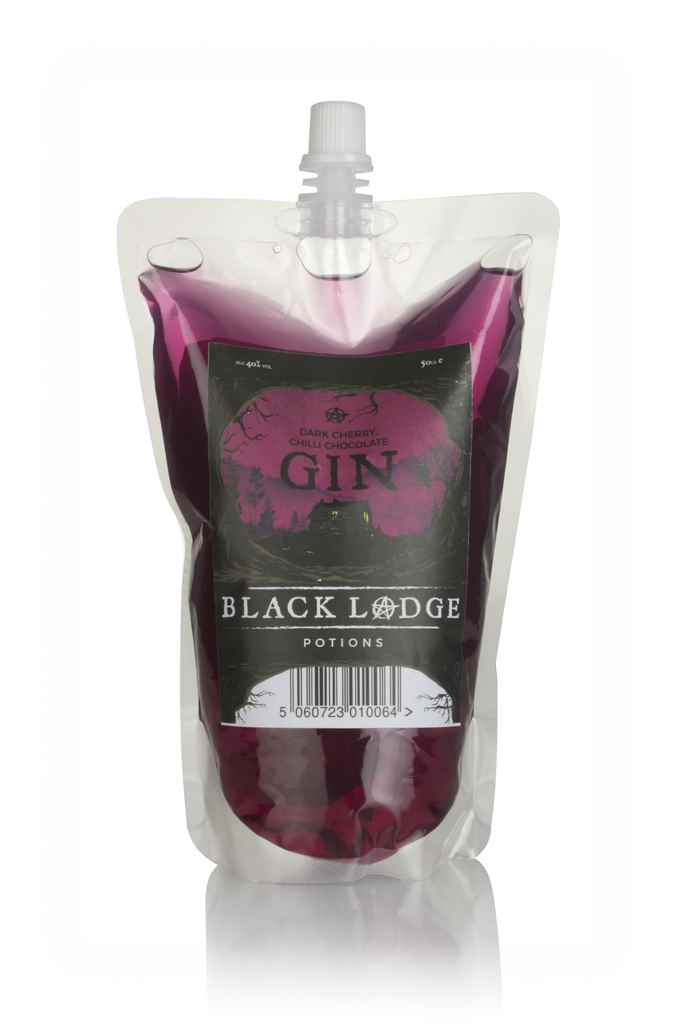 Black Lodge Dark Cherry, Chilli Chocolate Gin Pouch 50cl product image