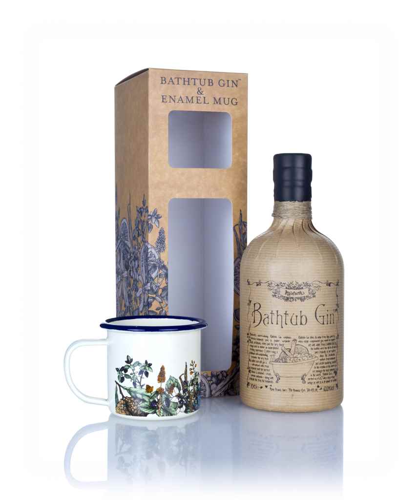 Bathtub Gin Gift Pack with Enamel Mug 70cl product image
