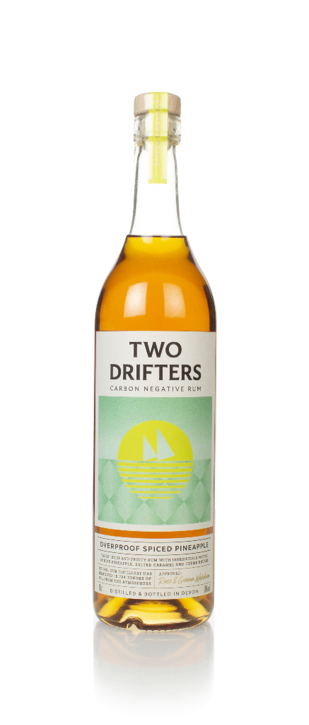 Two Drifters Overproof Spiced Pineapple Rum 70cl product image
