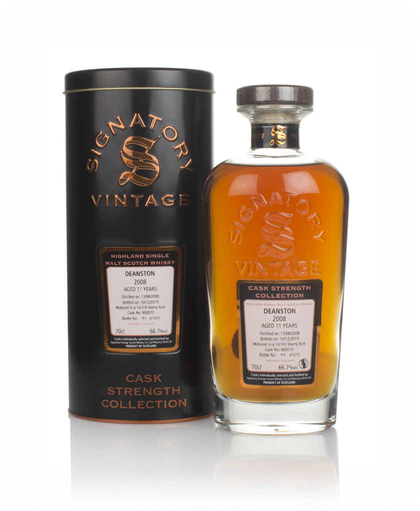 Deanston 11 Year Old 2008 (cask 900070) - Cask Strength Collection (Signatory) 70cl product image
