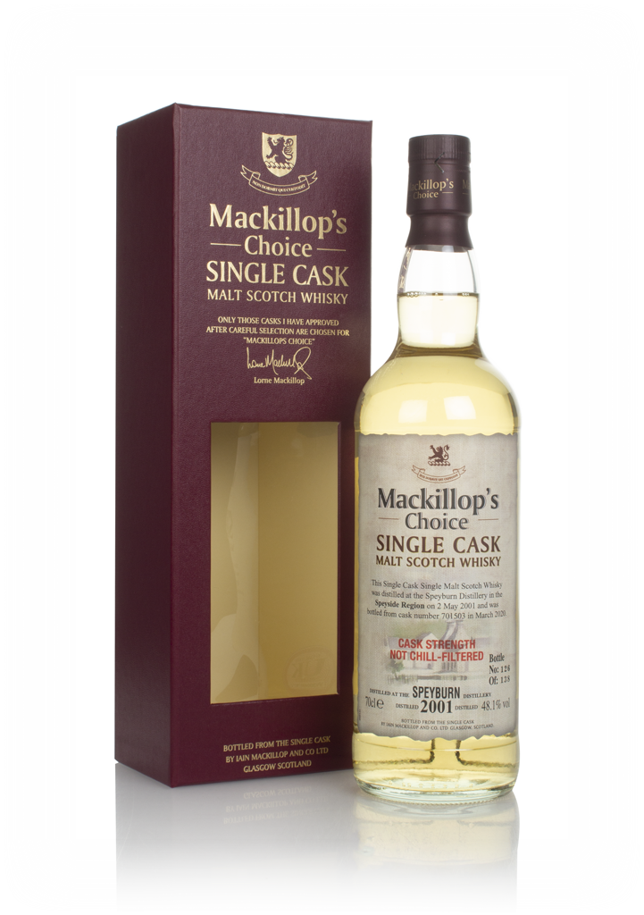 Speyburn 18 Year Old 2001 (cask 701503) - Mackillop's Choice 70cl product image