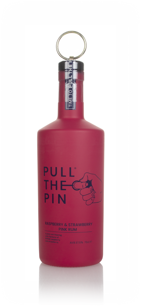 Pull The Pin Raspberry & Strawberry Pink Rum 70cl product image