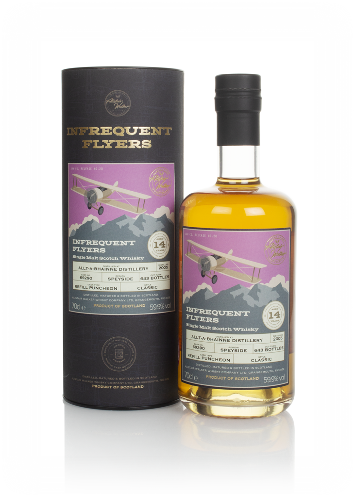 Allt-á-Bhainne 14 Year Old 2005 (cask 69290) - Infrequent Flyers (Alistair Walker) 70cl product image