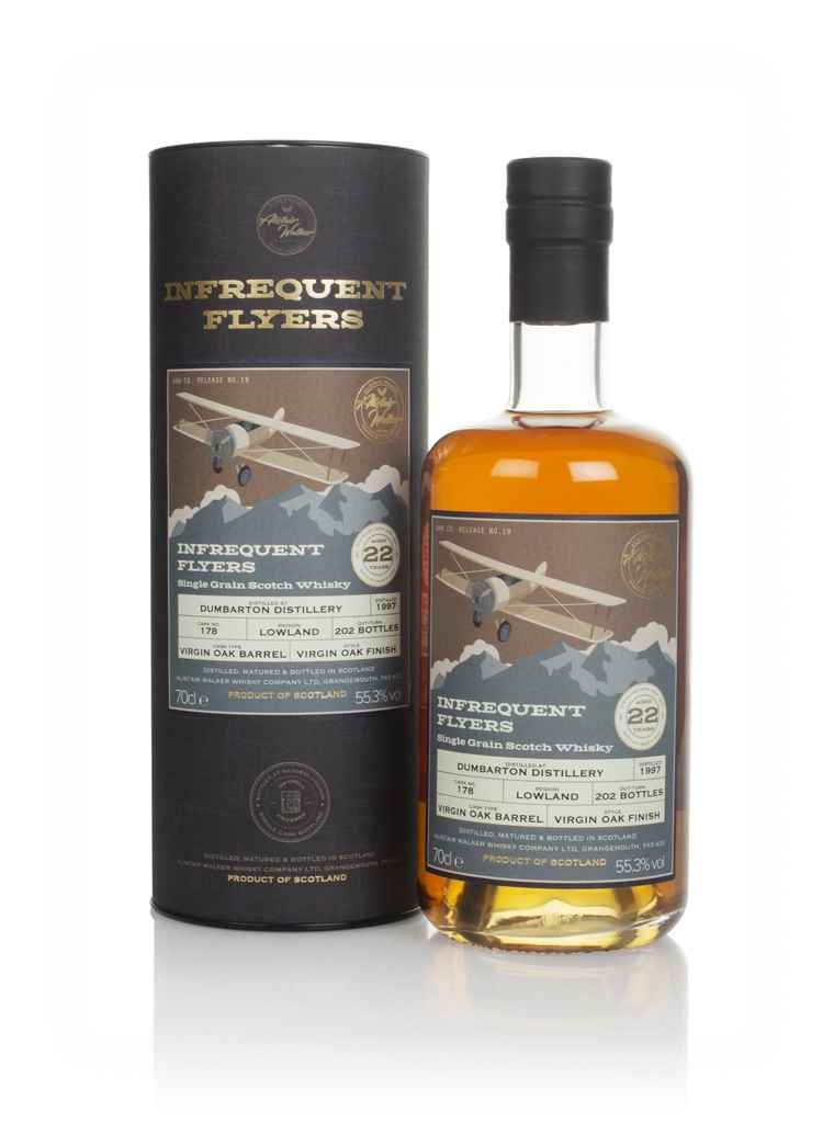 Dumbarton 22 Year Old 1997 (cask 178) - Infrequent Flyers (Alistair Walker) 70cl product image
