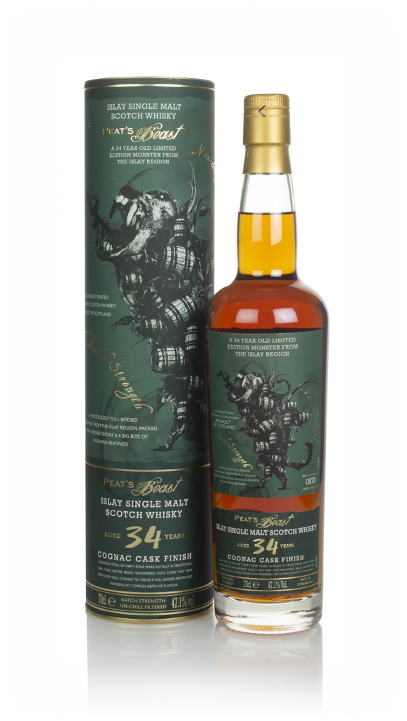 Peat's Beast 34 Year Old 70cl product image
