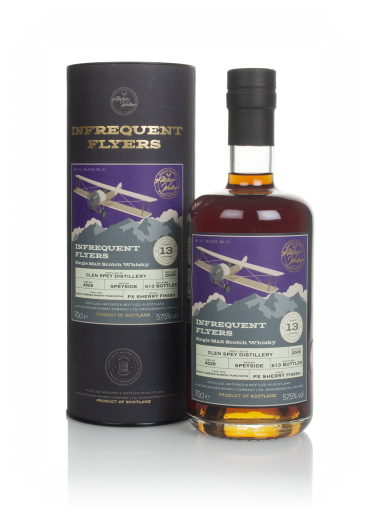 Glen Spey 13 Year Old 2006 (cask 4828) - Infrequent Flyers (Alistair Walker) 70cl product image
