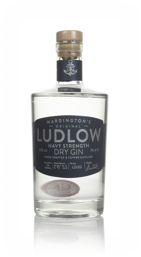 Wardington's Ludlow Navy Strength Gin 70cl product image