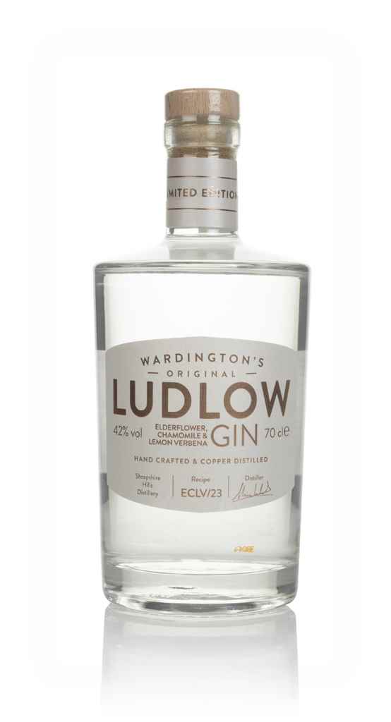 Wardington's Ludlow Gin - Elderflower, Chamomile & Lemon Verbena 70cl product image
