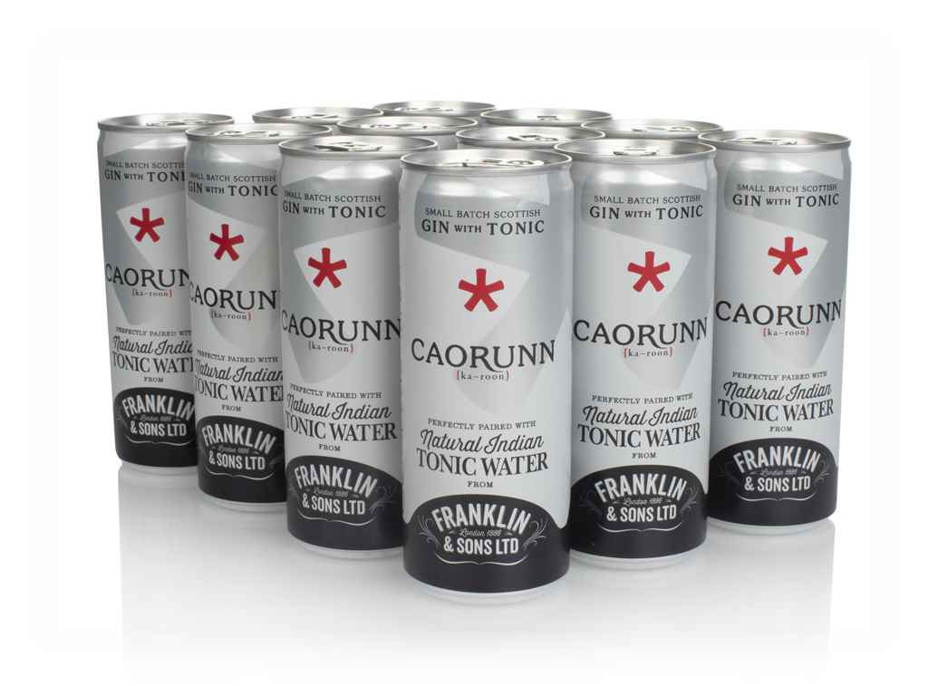 Caorunn Small Batch Gin & Natural Indian Tonic Water (12 x 250ml) 300cl product image
