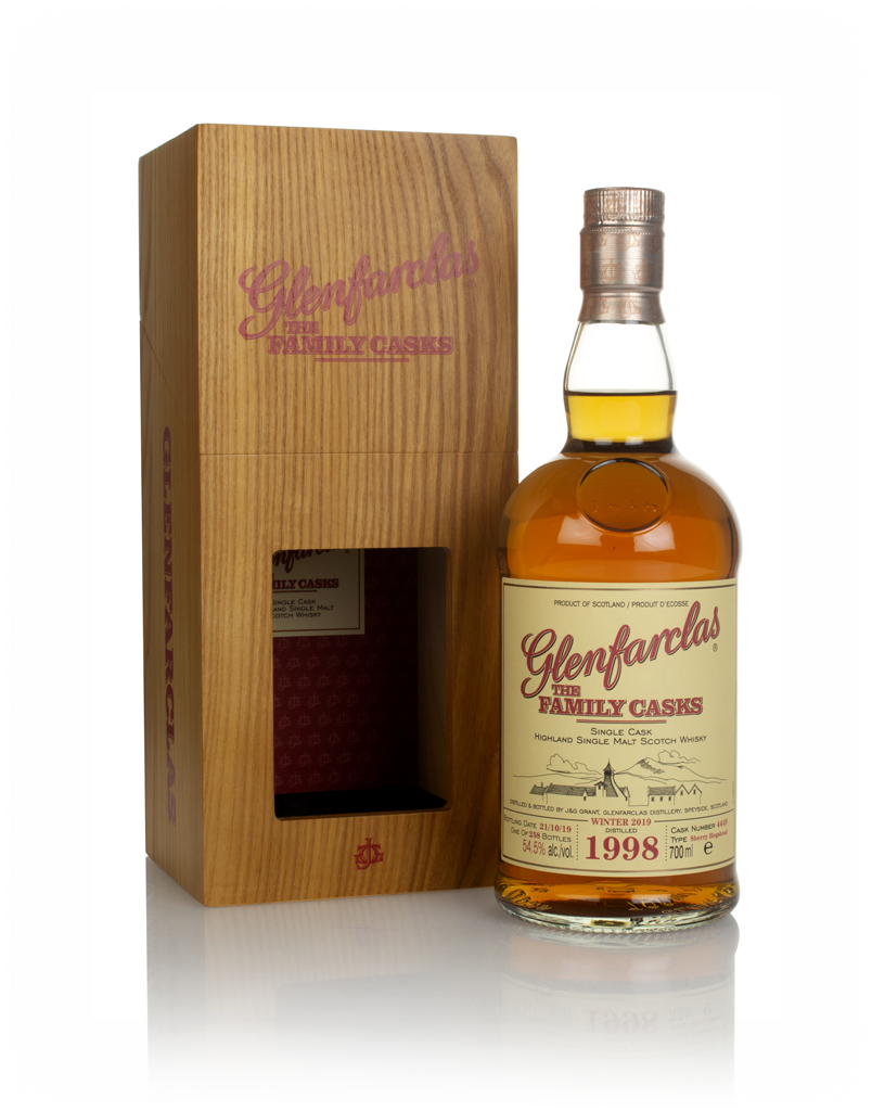 Glenfarclas 1998 (cask 4449) Family Cask Winter 2019 Release 70cl product image