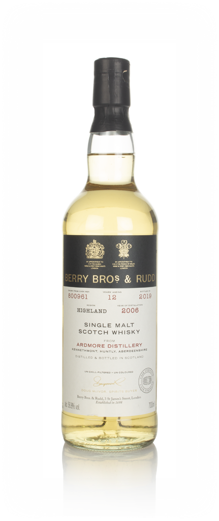 Ardmore 12 Year Old 2006 (cask 800961) - Berry Bros. & Rudd 70cl product image