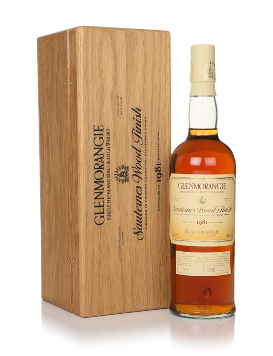 Glenmorangie 1981 (bottled 2002) - Sauternes Wood Finish 70cl product image