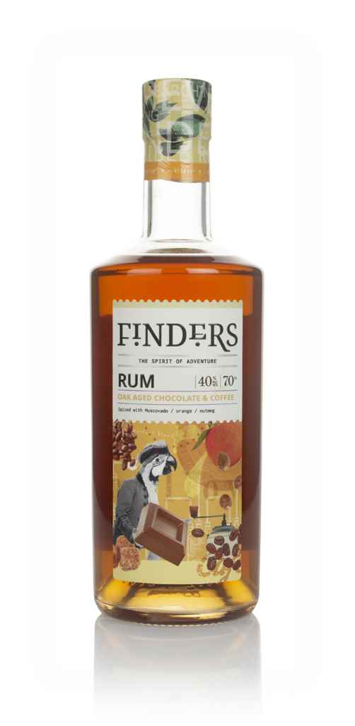 Finders Oak Aged Chocolate & Coffee Spiced Rum 70cl product image