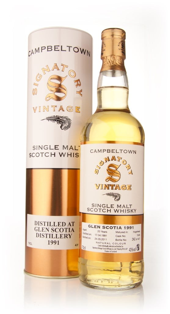 Glen Scotia 20 Year Old 1991 (Signatory) 70cl product image