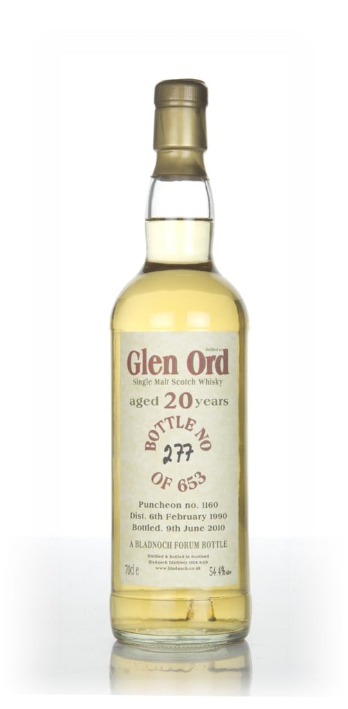 Glen Ord 20 Year Old 1990 (Bladnoch) 70cl product image