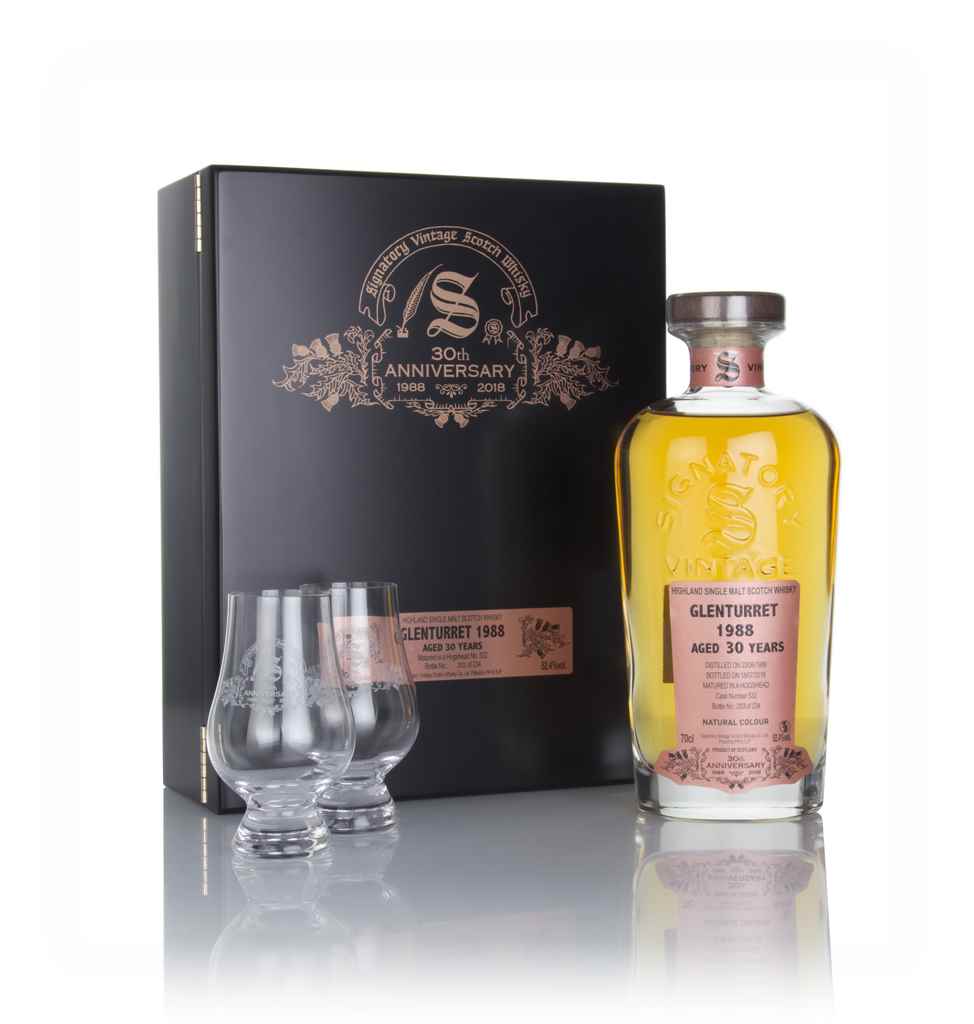 Glenturret 30 Year Old 1988 (cask 532) - 30th Anniversary Gift Box (Signatory) 70cl product image