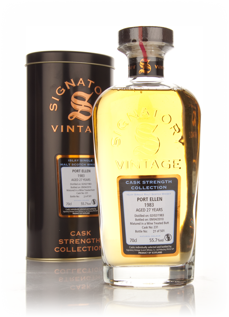 Port Ellen 27 Year Old 1983 - Cask Strength Collection (Signatory) 70cl product image