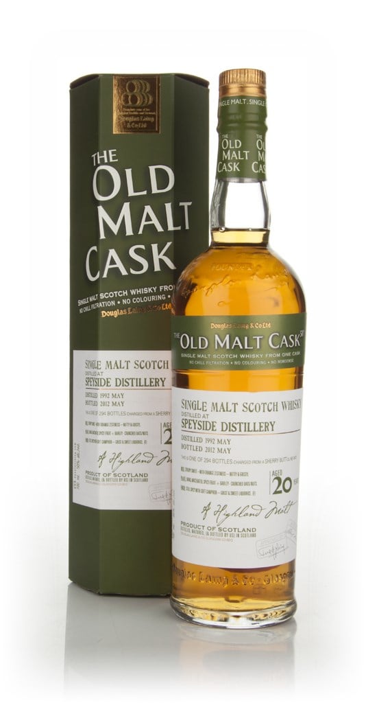 Speyside 20 Year Old 1992 - Old Malt Cask (Douglas Laing) 70cl product image