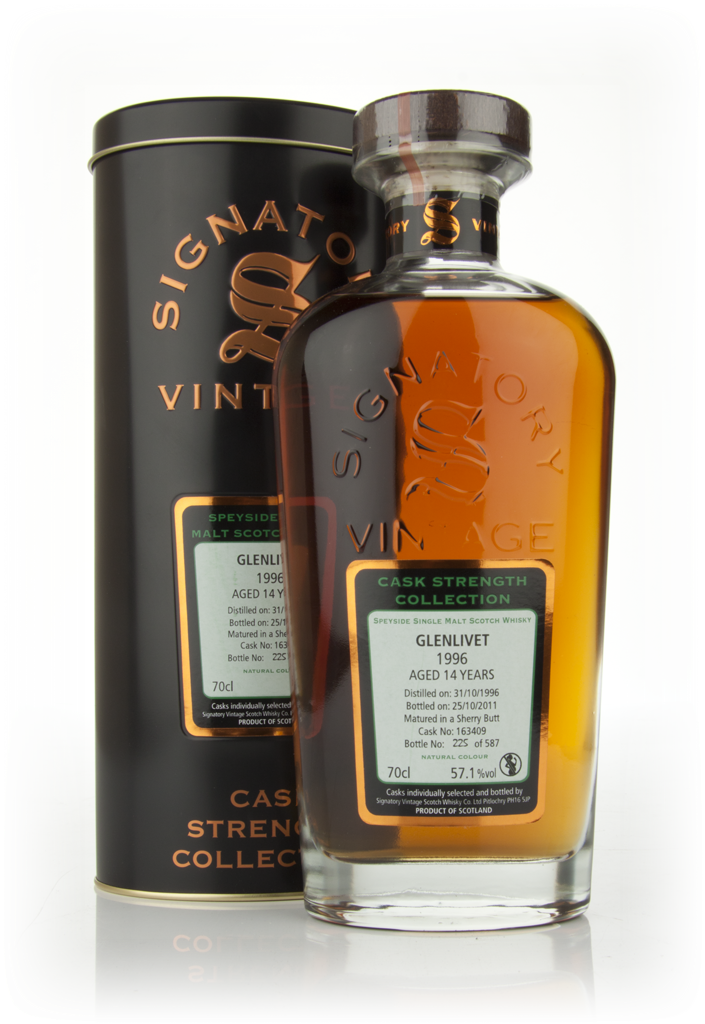 Glenlivet 14 Year Old 1996 - Cask Strength Collection (Signatory) 70cl product image