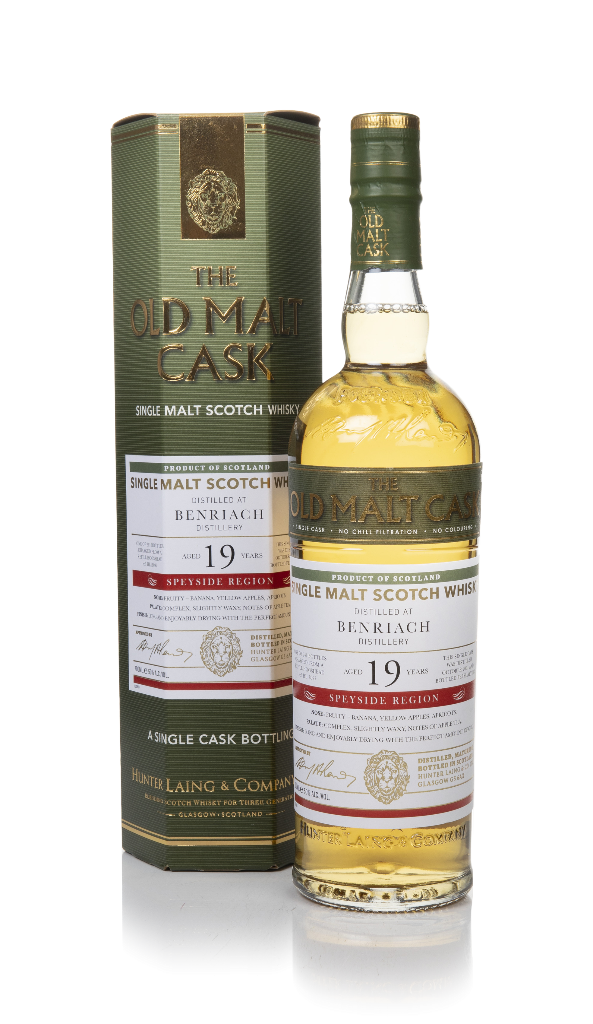 Benriach 19 Year Old 2001 (cask 18097) - Old Malt Cask (Hunter Laing) 70cl product image