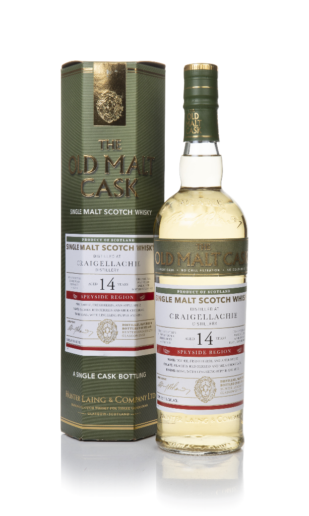 Craigellachie 14 Year Old 2007 (cask 19138) - Old Malt Cask (Hunter Laing) 70cl product image