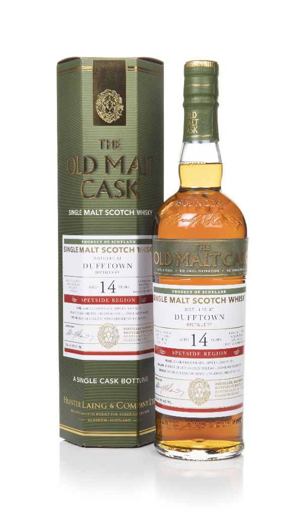 Dufftown 14 Year Old 2007 (cask 18976) - Old Malt Cask (Hunter Laing) 70cl product image