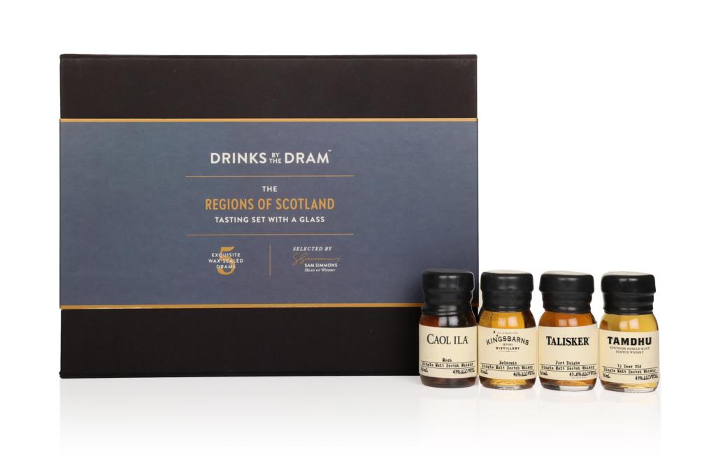 The Regions of Scotland Tasting Set with Glass 15cl product image