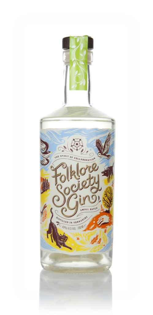Folklore Society Rhubarb & Apple Gin 70cl product image