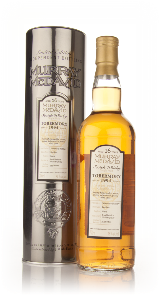 Tobermory 16 Year Old 1994 (Murray McDavid) 70cl product image