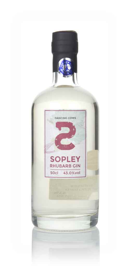 Dancing Cows Sopley Rhubarb Gin 50cl product image