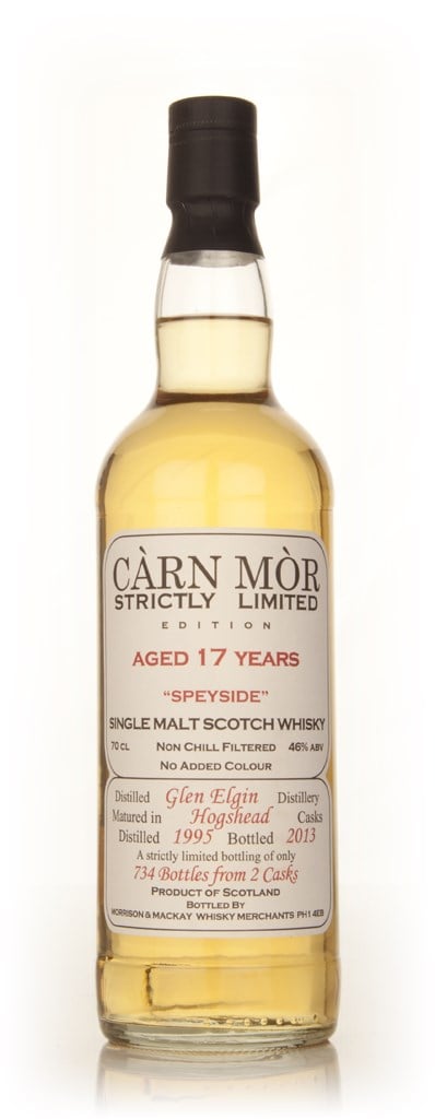 Glen Elgin 17 Year Old 1995 - Strictly Limited (Càrn Mòr) 70cl product image