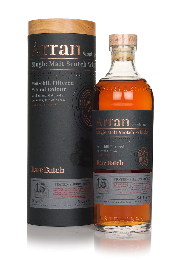 Arran 15 Year Old Rare Batch - Peated Sherry Butts 70cl product image