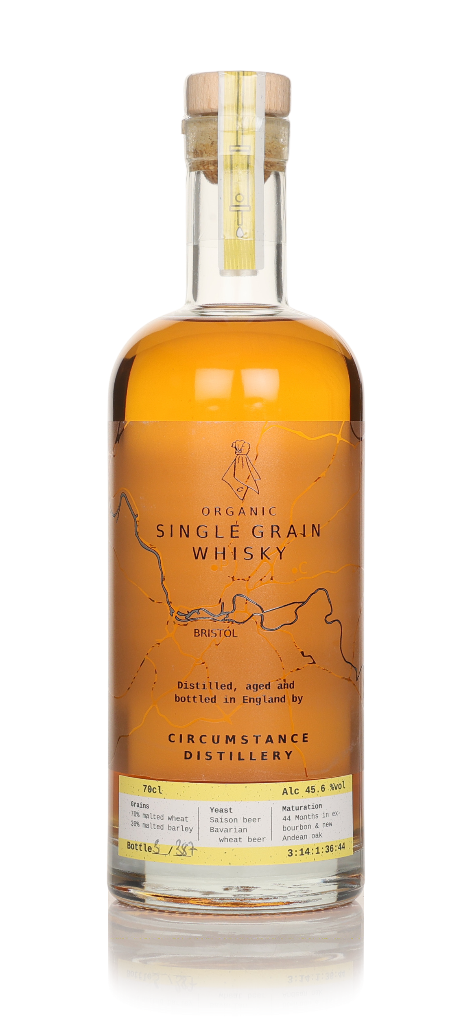 Circumstance Organic Single Grain Whisky 3:14:1:36:44 70cl product image